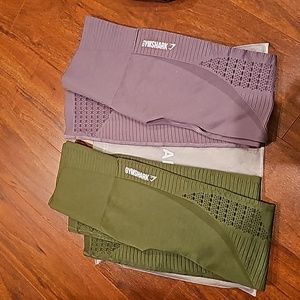 2 pairs of Active wear Gym pants size small